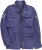JP1880 Field Jacket with Badges Vintage Look Light Azure Blue - Kabátok - Nagyméretű Kabátok - 2XL-8XL