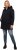 Ulla Popken HYPRAR Triple Function Fully Lined Waterproof Coat Black - Dzsekik - 
