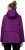 Ulla Popken HYPRAR Water-Repellent Windbreaker Dark Purple - Dzsekik - 