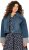 Ulla Popken Wide Cuff Denim Jacket Blue Denim - Dzsekik - 