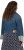 Ulla Popken Wide Cuff Denim Jacket Blue Denim - Dzsekik - 