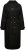 Ulla Popken Denim Acid Wash Trench Coat Black - Dzsekik - 
