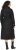 Ulla Popken Denim Acid Wash Trench Coat Black - Dzsekik - 