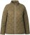 Ulla Popken HYPRAR Lightweight Quilted Water-Repellent Jacket Olive - Dzsekik - 