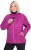 Ulla Popken HYPRAR Lightweight Quilted Water-Repellent Jacket Berry - Dzsekik - 