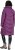Ulla Popken HYPRAR Longline Water Repellent Jacket Plum - Dzsekik - 