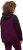 Ulla Popken HYPRAR Lightweight Triple Function Jacket Dark Berry - Dzsekik - 