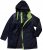 Ulla Popken HYPRAR Triple Function Contrast Trim Quilted Lining Jacket Navy - Dzsekik - 