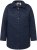 Ulla Popken Quilted Jacket with Plaid Lining Navy - Dzsekik - 