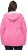 Ulla Popken HYPRAR Striped Triple Function Jacket Fuchsia Pink - Dzsekik - 
