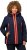 Ulla Popken HYPRAR Waterproof Triple Function Jacket Navy - Dzsekik - 