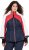 Ulla Popken Performance Peplum Ski Jacket Navy - Dzsekik - 