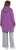 Ulla Popken Knit Fleece-Lined Jacket Purple - Dzsekik - 
