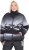Ulla Popken HYPRAR Mountain Scene Performance Puffer Jacket Black - Dzsekik - 