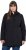 Ulla Popken Hyprar Soft Shell Water Repellent Hooded Jacket Black - Dzsekik - 