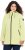 Ulla Popken Hyprar Soft Shell Water Repellent Hooded Jacket Lime Green - Dzsekik - 
