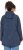 Ulla Popken Raindrop Print Longline Waterproof Jacket Navy - Dzsekik - 