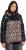 Ulla Popken HYPRAR Leopard And Leather Look Quilted Jacket Black - Dzsekik - 