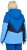 Ulla Popken HYPRAR Performance Colorblock Ski Jacket Denim Blue - Dzsekik - 
