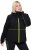 Ulla Popken HYPRAR Triple Function Coat Black - Dzsekik - 