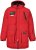 JAY-PI Warm Quilted Parka Dual Function Windproof and Water Repellent Red - Kabátok - Nagyméretű Kabátok - 2XL-8XL