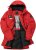 JAY-PI Warm Quilted Parka Dual Function Windproof and Water Repellent Red - Kabátok - Nagyméretű Kabátok - 2XL-8XL