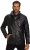 JP1880 Jacket Nappa Lamb Leather Black - Kabátok - Nagyméretű Kabátok - 2XL-8XL