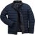 JP1880 Jacket Quilted Stand-up Collar Navy - Kabátok - Nagyméretű Kabátok - 2XL-8XL