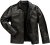 JP1880 Leather Jacket Soft Lamb Nappa Dark Brown - Kabátok - Nagyméretű Kabátok - 2XL-8XL