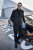 JP1880 Coat Classic Wool Blend Black - Kabátok - Nagyméretű Kabátok - 2XL-8XL