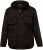 Jay-Pi Jacket Technical Weatherproof Stomach Fit Black - Kabátok - Nagyméretű Kabátok - 2XL-8XL