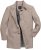 JP1880 Coat Wool Blend Beige Melange - Kabátok - Nagyméretű Kabátok - 2XL-8XL