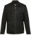 STHUGE Leather Biker Jacket Lamb Nappa Leather Black - Kabátok - Nagyméretű Kabátok - 2XL-8XL