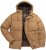 STHUGE Jacket Puffer With Warm Quilting Beige - Kabátok - Nagyméretű Kabátok - 2XL-8XL