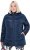 Ulla Popken Quilted Water Repellent Jacket Navy Blue - Kabátok & dzsekik - 