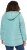 Ulla Popken Quilted Water Repellent Jacket Soft Turquoise - Dzsekik - 