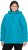 Ulla Popken Quilted Water Repellent Jacket Turquoise - Dzsekik - 