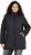 Ulla Popken HYPRAR Water-Repellent Quilted Jacket Black - Dzsekik - 