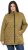Ulla Popken HYPRAR Water-Repellent Quilted Jacket Dark Mustard Yellow - Dzsekik - 