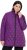 Ulla Popken HYPRAR Water-Repellent Quilted Jacket Plum - Dzsekik - 