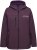 Ulla Popken HYPRAR Softshell Fleece Lined Jacket Dark Blackberry - Női övek - 