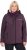 Ulla Popken HYPRAR Softshell Fleece Lined Jacket Dark Blackberry - Női övek - 