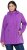 Ulla Popken HYPRAR Star Print Softshell Jacket Purple - Dzsekik - 