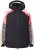 Ulla Popken HYPRAR Patchwork Sleeve Performance Jacket Black - Dzsekik - 