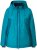 Ulla Popken HYPRAR Triple Function Two-Tone Ski Jacket Emerald Blue - Dzsekik - 