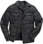 JP1880 Quilted Shirt Collar Jacket TALL Anthracite - TALL kabátok - 
