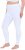 Ulla Popken Basic Stretch Knit Ankle Length Leggings Snow White - Női Farmer & Nadrágok Nagy Méretekben – Plus Size - 