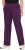 Ulla Popken Pull On Knit Straight Leg Pocket Pants Dark Blackberry - Női Farmer & Nadrágok Nagy Méretekben – Plus Size - 