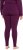 Ulla Popken Quick Dry Moisture Wicking Stretch Ski Leggings Grape Red - Női Farmer & Nadrágok Nagy Méretekben – Plus Size - 
