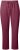 Ulla Popken Basic Drawstring Elastic Waist Cotton Blend Joggers Dark Berry - Női Farmer & Nadrágok Nagy Méretekben – Plus Size - 